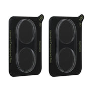 For vivo Y03 Global 2pcs ENKAY Hat-Prince 9H Rear Camera Lens Tempered Glass Film(Transparent)