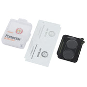 For vivo Y03 Global 2pcs ENKAY Hat-Prince 9H Rear Camera Lens Tempered Glass Film(Transparent)