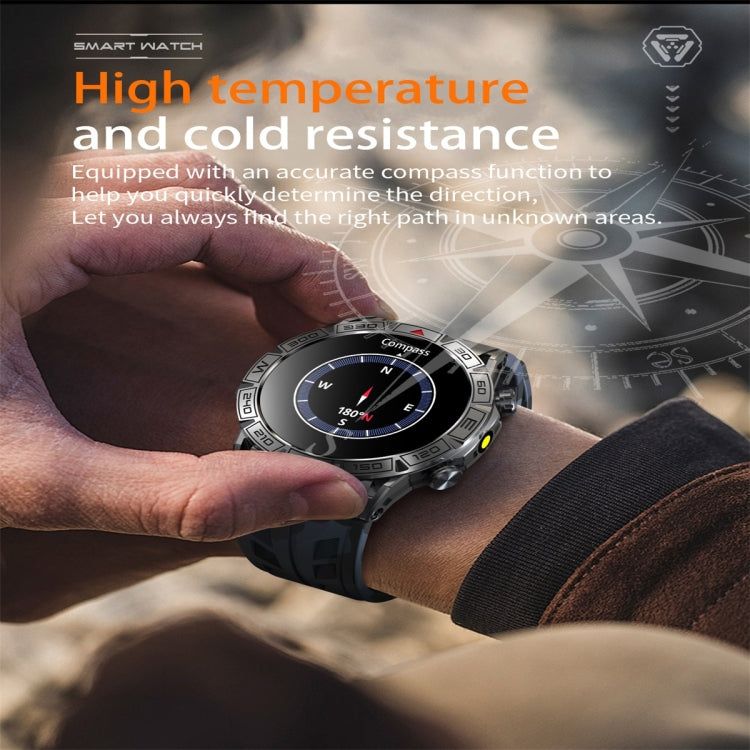 KC80 1.43 inch Color Screen Smart Watch, Support AI Voice Assistant / Bluetooth Call(Camouflage Orange) - Smart Watches by PMC TechLife | Online Shopping South Africa | PMC TechLife | Buy Now Pay Later Mobicred