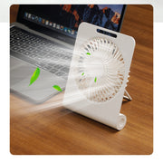 AR-13 Home Office Hanging Fan  Summer Cooler Silent Operation Desktop Fan(White)
