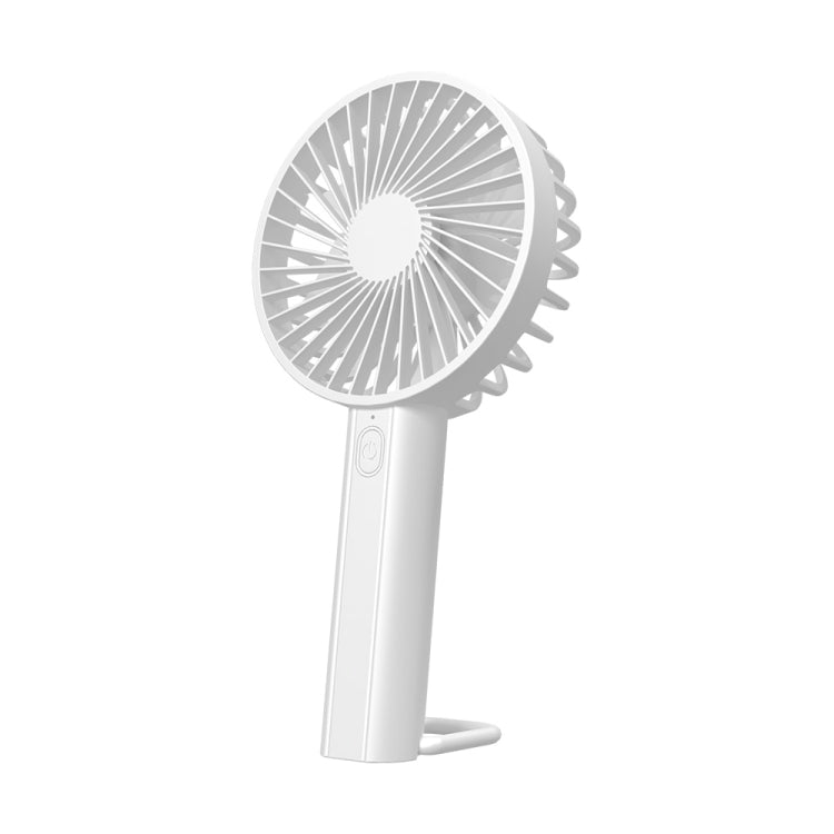 F35 With Hanging Hole Rechargeable Cooling Fan Powerful Handheld Fan 1200mAh Desk Fan(White) - Electric Fans by PMC TechLife | Online Shopping South Africa | PMC TechLife | Buy Now Pay Later Mobicred