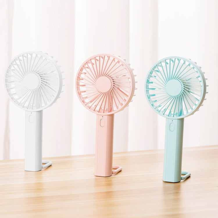 F35 With Hanging Hole Rechargeable Cooling Fan Powerful Handheld Fan 1200mAh Desk Fan(Baby Blue) - Electric Fans by PMC TechLife | Online Shopping South Africa | PMC TechLife | Buy Now Pay Later Mobicred