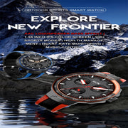 EX103 1.55 inch Color Screen Smart Watch, Support Bluetooth Call / Heart Rate Monitoring(Orange)