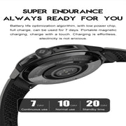 EX103 1.55 inch Color Screen Smart Watch, Support Bluetooth Call / Heart Rate Monitoring(Grey)