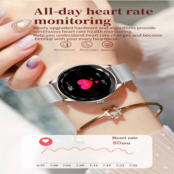 NX23 Pro 1.27 inch Color Screen Smart Watch, Support Bluetooth Call / Heart Rate Monitoring(Gold)