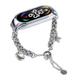 For Xiaomi Mi Band 7 Beaded Bracelet Metal Watch Band(Silver+Star) - free shipping - PMC TechLife - Order now!
