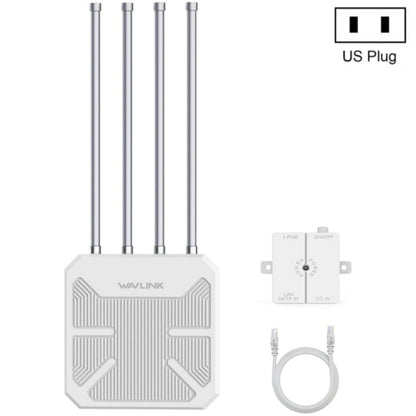 WAVLINK WN573HX3 AX3000 Waterproof Outdoor WiFi Wireless Outdoor Dual Band Router, Plug:US Plug - free shipping - PMC Jewellery - Order now!