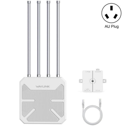 WAVLINK WN573HX3 AX3000 Waterproof Outdoor WiFi Wireless Outdoor Dual Band Router, Plug:AU Plug - free shipping - PMC Jewellery - Order now!