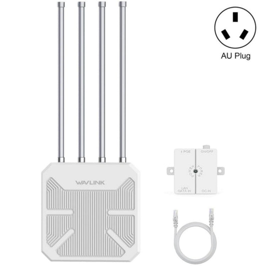 WAVLINK WN573HX3 AX3000 Waterproof Outdoor WiFi Wireless Outdoor Dual Band Router, Plug:AU Plug - free shipping - PMC Jewellery - Order now!
