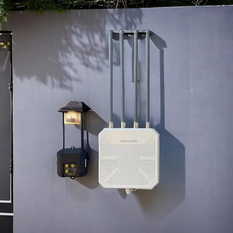 WAVLINK WN573HX3 AX3000 Water-resistant Outdoor WiFi Wireless Outdoor Dual Band Router, Plug:EU Plug