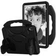For iPad Air 11 2025 / 2024 Children EVA Shockproof Tablet Case with Thumb Bracket(Black) - iPad Air 11 2025 / 2024 Cases by PMC TechLife | Online Shopping South Africa | PMC TechLife | Buy Now Pay Later Mobicred