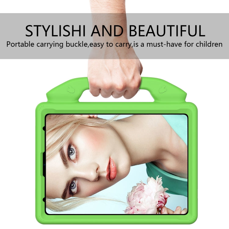 For iPad Pro 11 2024 Children EVA Shockproof Tablet Case with Thumb Bracket(Green) - iPad Pro 11 2024 Cases by PMC TechLife | Online Shopping South Africa | PMC TechLife | Buy Now Pay Later Mobicred
