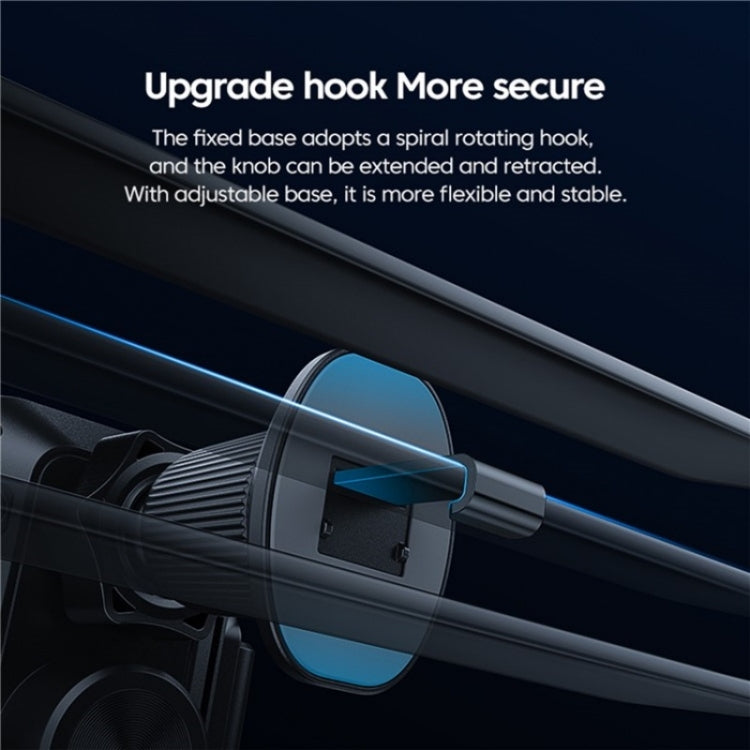 X16 Car Smart Sensor Phone Holder Magnetic Phone Mount Automatic Wireless Charger(Silver)