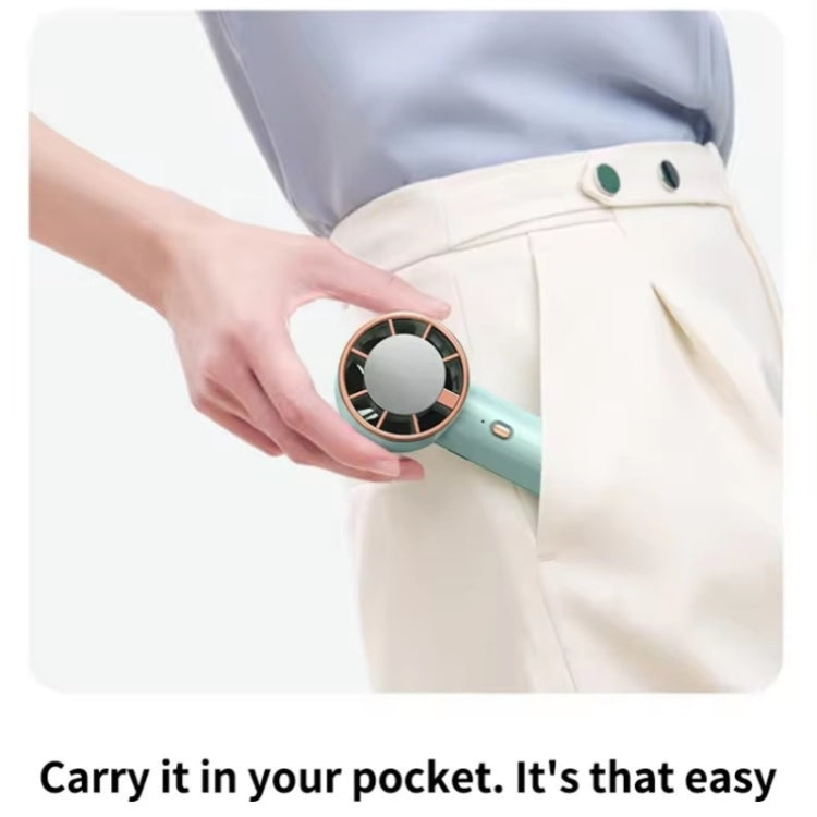 CL02 Outdoor Summer Cooler Cooling Effect Handheld Fan USB Semiconductor Fan(White) - Electric Fans by PMC TechLife | Online Shopping South Africa | PMC TechLife | Buy Now Pay Later Mobicred