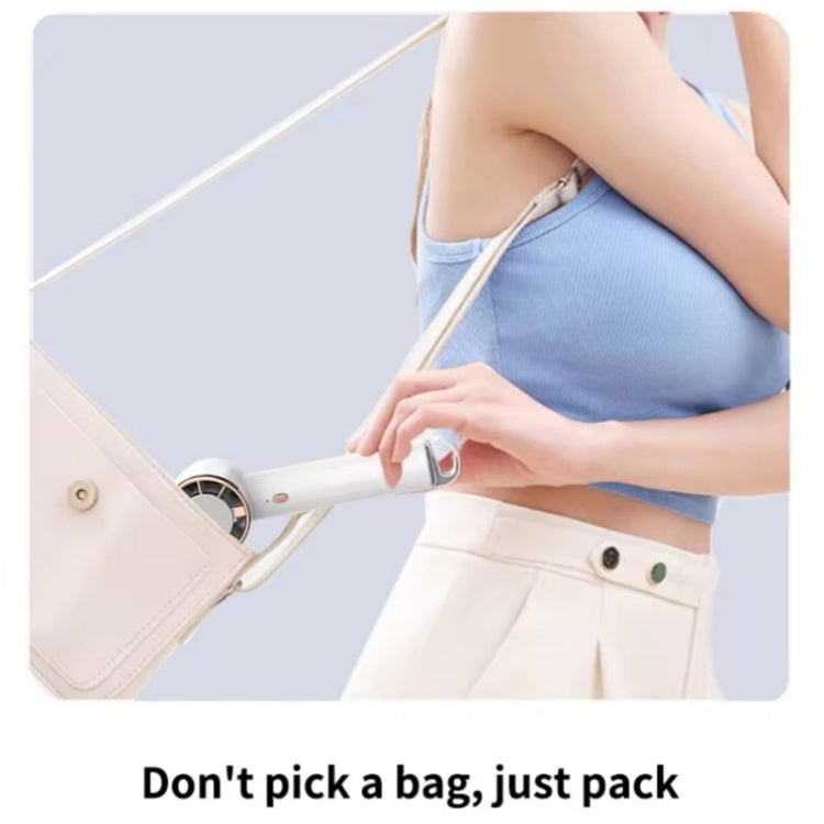 CL02 Outdoor Summer Cooler Cooling Effect Handheld Fan USB Semiconductor Fan(White) - Electric Fans by PMC TechLife | Online Shopping South Africa | PMC TechLife | Buy Now Pay Later Mobicred