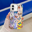 For iPhone 16 Plus Electroplating Laser Butterfly Phone Case(Color Butterflies AB1) - iPhone 16 Plus Cases by PMC TechLife | Online Shopping South Africa | PMC TechLife | Buy Now Pay Later Mobicred