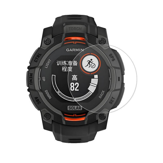 For Garmin Instinct 3 AMOLED / Solar 45mm ENKAY Hat-Prince 0.2mm 9H Tempered Glass Screen Protector Watch Film - free shipping - PMC Jewellery - Order now!