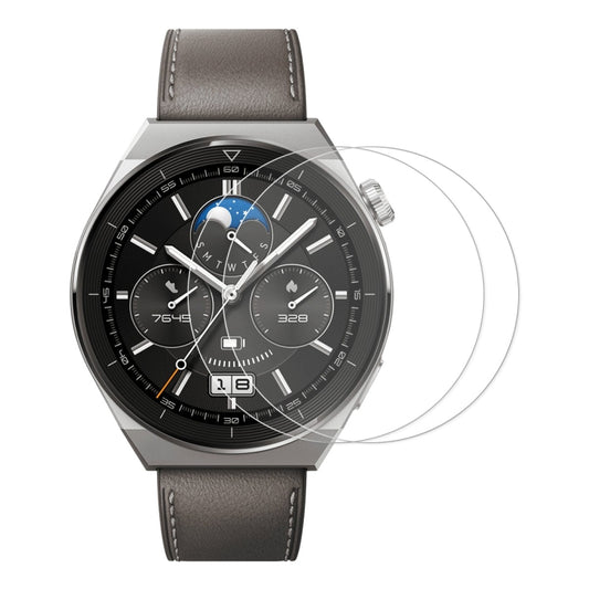 For Garmin Forerunner 158 2pcs ENKAY Hat-Prince 0.2mm 9H Tempered Glass Screen Protector Watch Film - free shipping - PMC Jewellery - Order now!