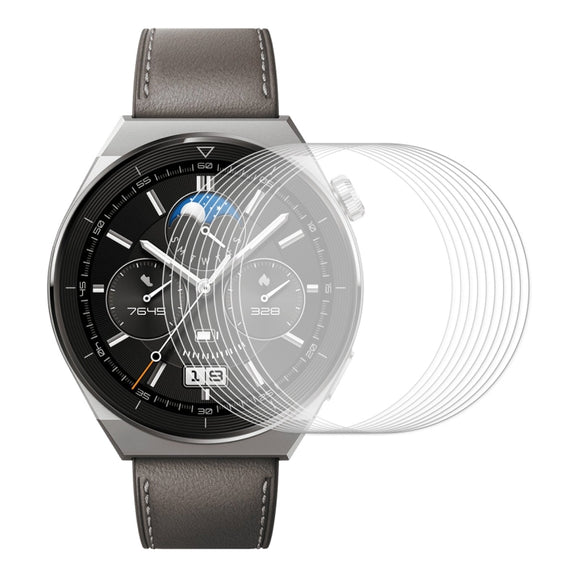 For Garmin Forerunner 158 10pcs ENKAY Hat-Prince 0.2mm 9H Tempered Glass Screen Protector Watch Film