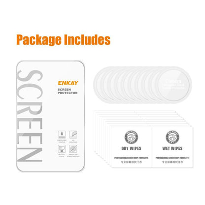 For Garmin Instinct E 45mm 10pcs ENKAY Hat-Prince 0.2mm 9H Tempered Glass Screen Protector Watch Film - free shipping - PMC Jewellery - Order now!