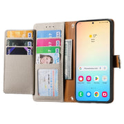 For Samsung Galaxy S25 5G Love Zipper Lanyard Leather Phone Case(Gray)