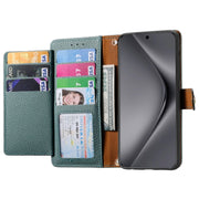 For Huawei Pura 70 Ultra Love Zipper Lanyard Leather Phone Case(Green)