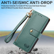 For Huawei Pura 70 Ultra Love Zipper Lanyard Leather Phone Case(Green)