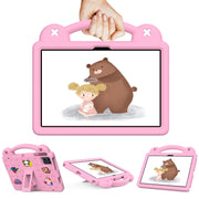 For Teclast M50 HD 10.1 / M50 Pro 10.1 2023 Handle Kickstand Children EVA Shockproof Tablet Case(Pink)