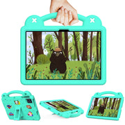 For Teclast M50 HD 10.1 / M50 Pro 10.1 2023 Handle Kickstand Children EVA Shockproof Tablet Case(Mint Green)