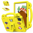 For Teclast M50 HD 10.1 / M50 Pro 10.1 2023 Handle Kickstand Children EVA Shockproof Tablet Case(Yellow) - free shipping - PMC TechLife - Order now!