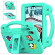 For Walmart Onn 7.0 Gen4 2024 Handle Kickstand Children EVA Shockproof Tablet Case(Mint Green) - Others by PMC TechLife | Online Shopping South Africa | PMC TechLife | Buy Now Pay Later Mobicred