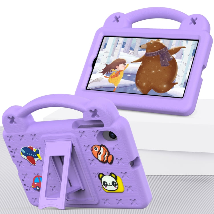 For Walmart Onn 7.0 Gen4 2024 Handle Kickstand Children EVA Shockproof Tablet Case(Light Purple) - Others by PMC TechLife | Online Shopping South Africa | PMC TechLife | Buy Now Pay Later Mobicred