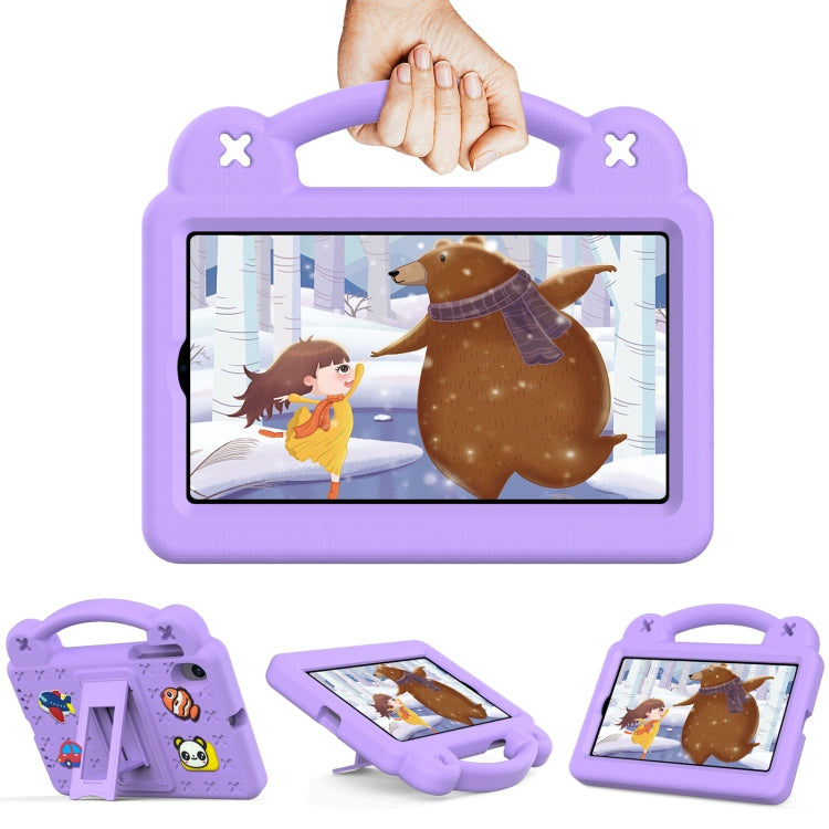 For Walmart Onn 7.0 Gen4 2024 Handle Kickstand Children EVA Shockproof Tablet Case(Light Purple) - Others by PMC TechLife | Online Shopping South Africa | PMC TechLife | Buy Now Pay Later Mobicred