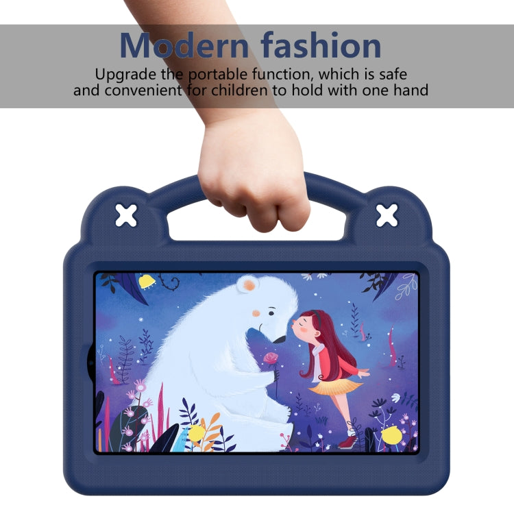For Walmart Onn 7.0 Gen4 2024 Handle Kickstand Children EVA Shockproof Tablet Case(Navy Blue) - Others by PMC TechLife | Online Shopping South Africa | PMC TechLife | Buy Now Pay Later Mobicred