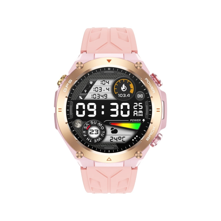 KC82 1.45 inch Color Screen Smart Watch, Support Bluetooth Call / Health Monitoring(Pink) - Smart Watches by PMC TechLife | Online Shopping South Africa | PMC TechLife | Buy Now Pay Later Mobicred