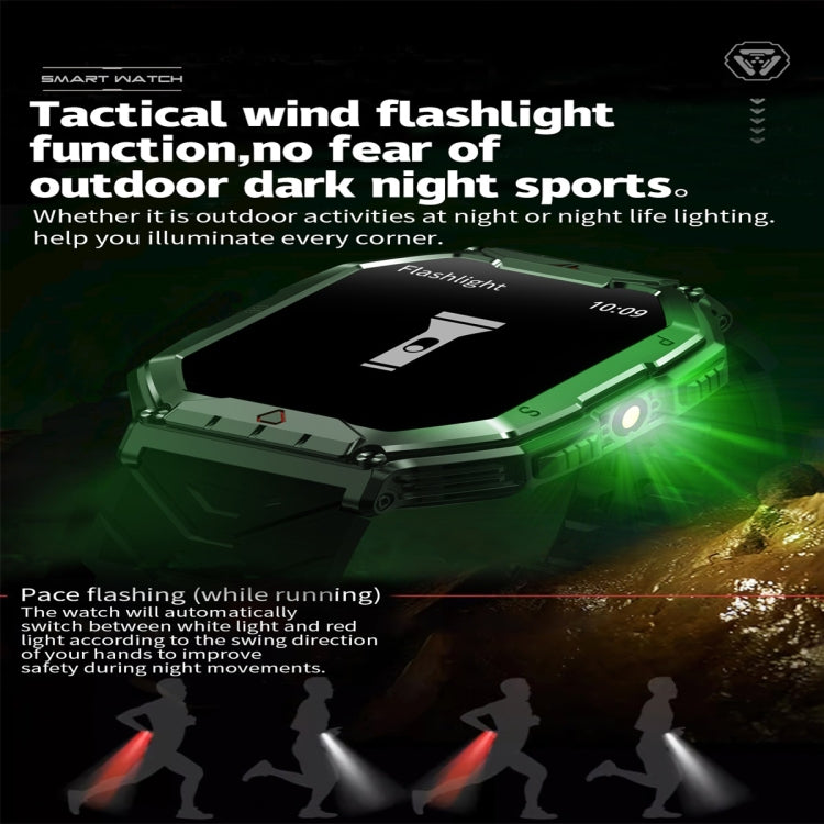 KR82 2.1 inch Color Screen Smart Watch, Support Bluetooth Call / Health Monitoring(Orange) - Smart Wristbands by PMC TechLife | Online Shopping South Africa | PMC TechLife | Buy Now Pay Later Mobicred