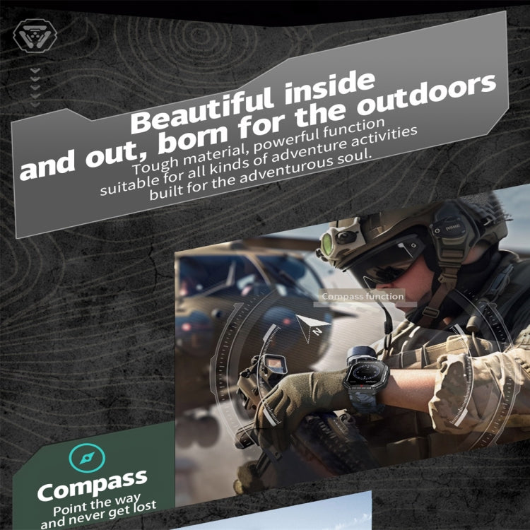 KR82 2.1 inch Color Screen Smart Watch, Support Bluetooth Call / Health Monitoring(Orange) - Smart Wristbands by PMC TechLife | Online Shopping South Africa | PMC TechLife | Buy Now Pay Later Mobicred