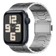 For Apple Watch SE 2023 44mm Norman Buckle Stainless Steel Watch Band(Silver) - free shipping - PMC TechLife - Order now!