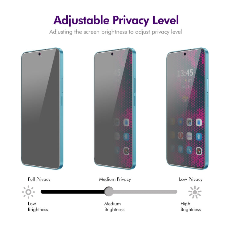 For Huawei Pura 70 2pcs ENKAY Hat-Prince 28 Degree Anti-peeping Privacy Tempered Glass Film - free shipping - PMC Jewellery - Order now!