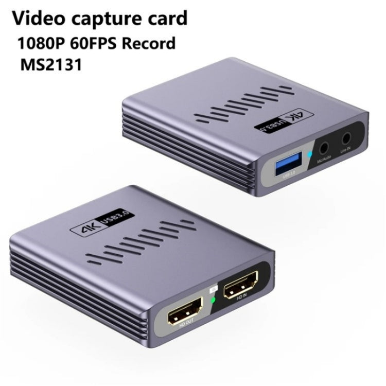 HC-V9 1080P HDMI Game Live Streaming Recording Adapter USB3.0 4K HD Video Capture Card