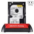 575D USB Hard Disk Holder Laptop Mobile Hard Disk Box 2.5 / 3.5inch SATA IDE HDD Base, Plug:US Plug - HDD Enclosure by PMC TechLife | Online Shopping South Africa | PMC TechLife | Buy Now Pay Later Mobicred