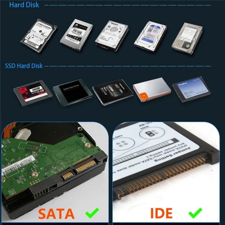 575D USB Hard Disk Holder Laptop Mobile Hard Disk Box 2.5 / 3.5inch SATA IDE HDD Base, Plug:US Plug