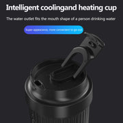 IDZ016 Car Drinking Cup Keep Water Cold / Warm Home Water Bottle, BPA-free, No FDA(White)