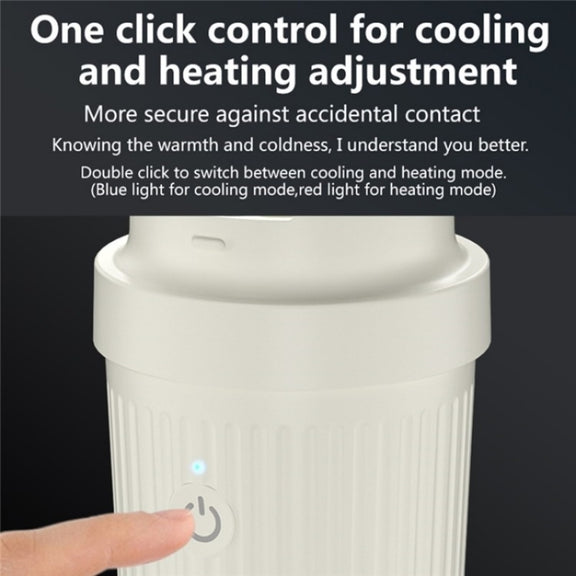 IDZ016 Car Drinking Cup Keep Water Cold / Warm Home Water Bottle, BPA-free, No FDA(White)