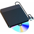 X001 USB 3.0+Type-C Disc Player External Optical Drive CD / DVD Burner Reader - Rewritable Drive by PMC TechLife | Online Shopping South Africa | PMC TechLife | Buy Now Pay Later Mobicred