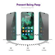 For Tecno Spark Go 2023 ENKAY Hat-Prince 28 Degree Anti-peeping Privacy Tempered Glass Film