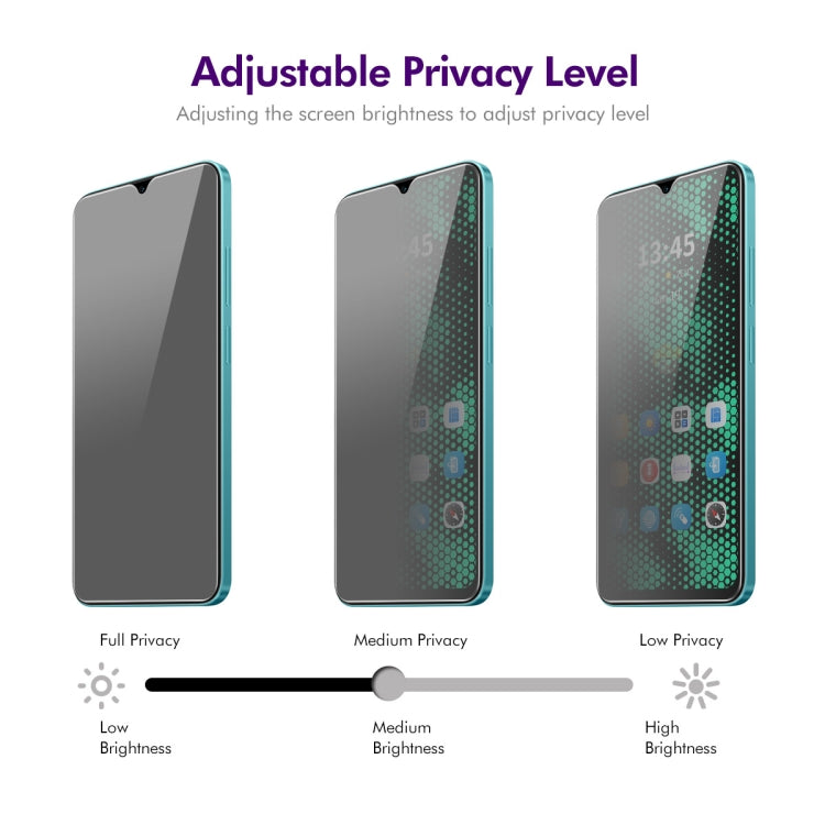 For Tecno Spark 10C ENKAY Hat-Prince 28 Degree Anti-peeping Privacy Tempered Glass Film - Tecno Tempered Glass by ENKAY | Online Shopping South Africa | PMC TechLife | Buy Now Pay Later Mobicred