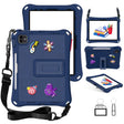 For iPad Air 11 2025 / 2024 Hi Baby EVA Full Body Tablet Case with Strap(Navy Blue) - iPad Air 11 2025 / 2024 Cases by PMC TechLife | Online Shopping South Africa | PMC TechLife | Buy Now Pay Later Mobicred