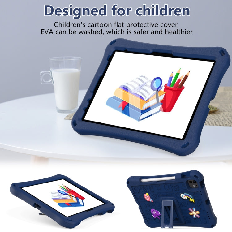 For iPad Air 11 2025 / 2024 Hi Baby EVA Full Body Tablet Case with Strap(Navy Blue) - iPad Air 11 2025 / 2024 Cases by PMC TechLife | Online Shopping South Africa | PMC TechLife | Buy Now Pay Later Mobicred