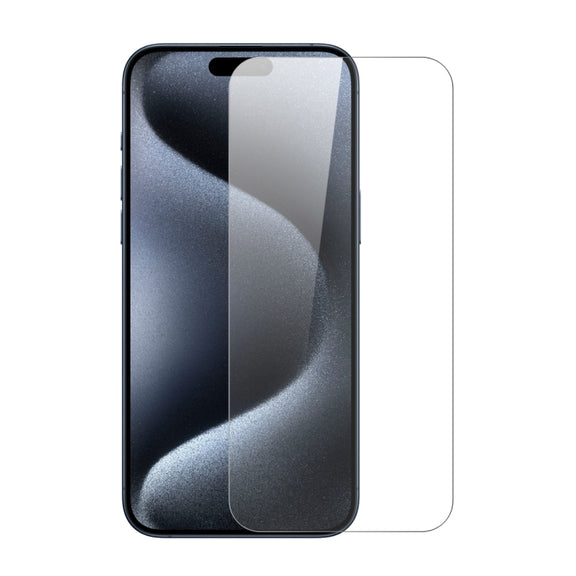 For iPhone 15 Pro NORTHJO 2pcs A++ Screen Protector Tempered Glass Film with Installation Frame